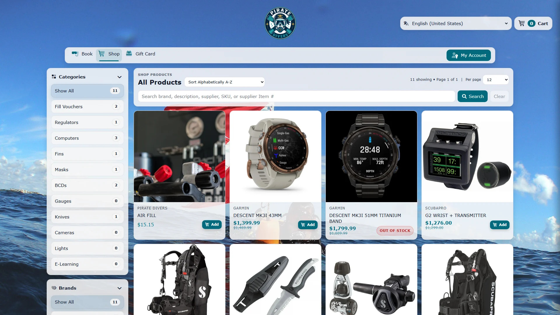 Connected Diverse Retail ecommerce product grid